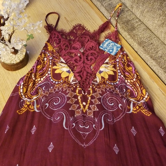 Final SALE ree people slip dress - Picture 2 of 8